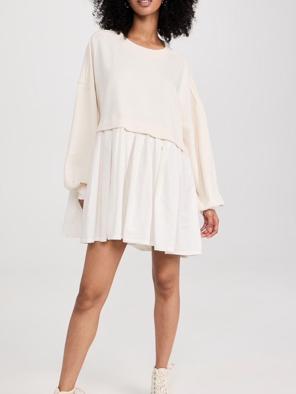 Free People Eleanor Sweatshirt Dress